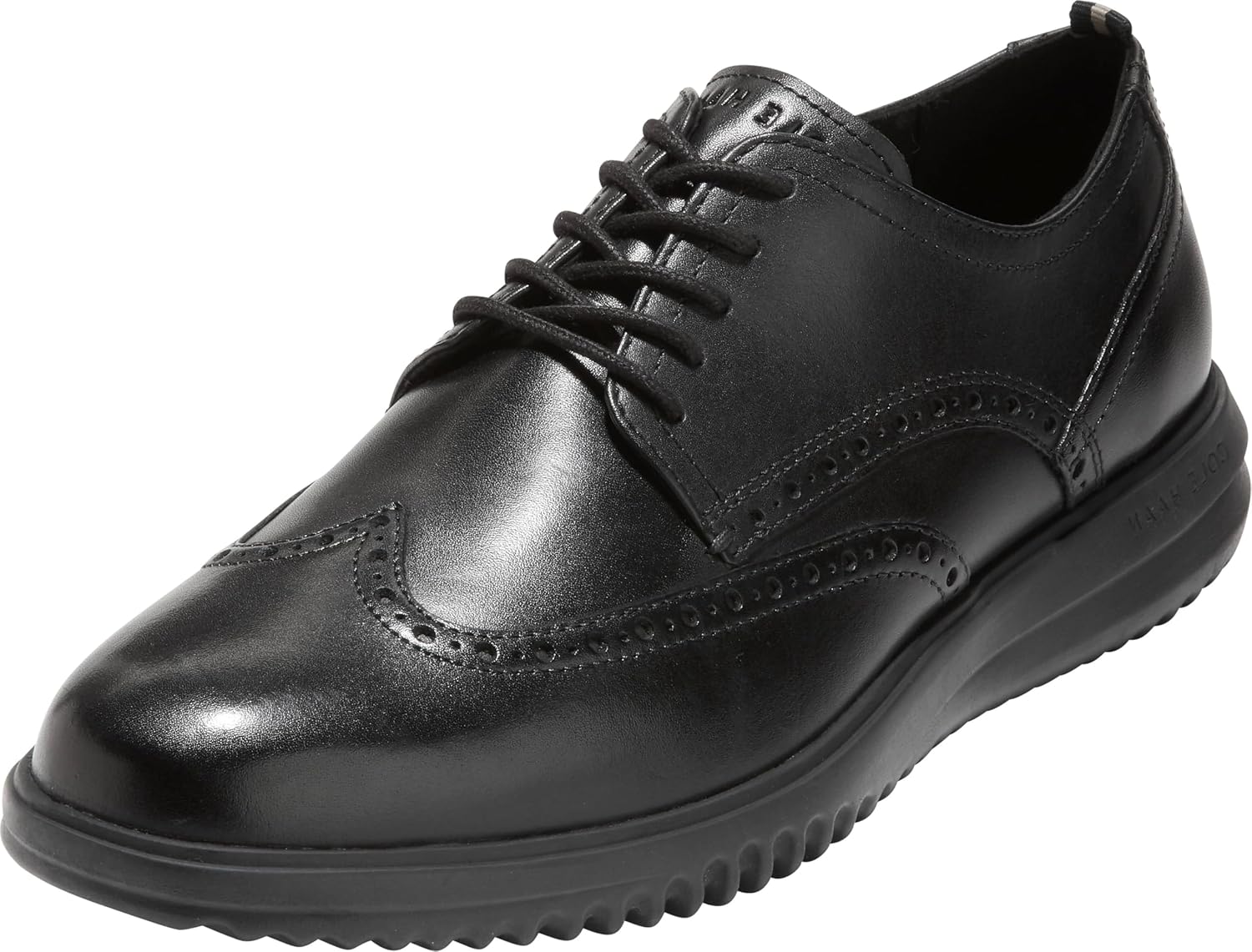 Мужские оксфорды Cole Haan Great Jones с крыльями, черный/черный
Мужские оксфорды Cole Haan Great Jones с крыльями, черный/черный