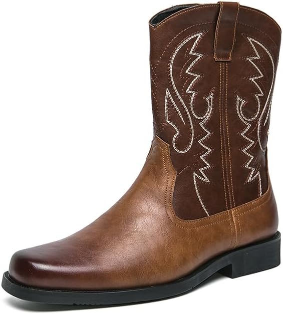 Мужские вестерн-сапоги, с молнией, мужские ковбойские сапоги, байкерские сапоги, узор вышивки в западном стиле, винтажные классические вестерн-сапоги, сапоги для деревни, противоскользящие, износостойкие Generic, коричневый
Мужские вестерн-сапоги, с молнией, мужские ковбойские сапоги, байкерские сапоги, узор вышивки в западном стиле, винтажные классические вестерн-сапоги, сапоги для деревни, противоскользящие, износостойкие Generic, коричневый