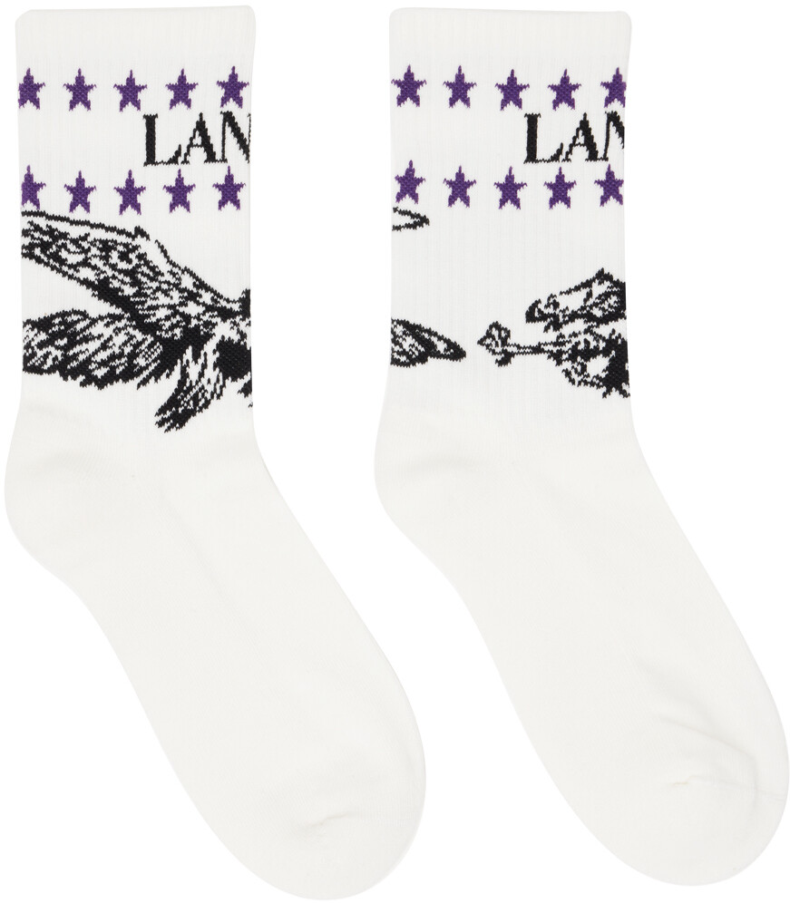 Белые носки Future Edition с логотипом Eagle Lanvin
Белые носки Future Edition с логотипом Eagle Lanvin