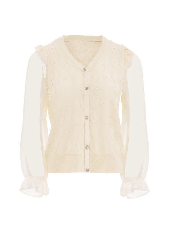 Женский кардиган цвета Off-White faina
Женский кардиган цвета Off-White faina