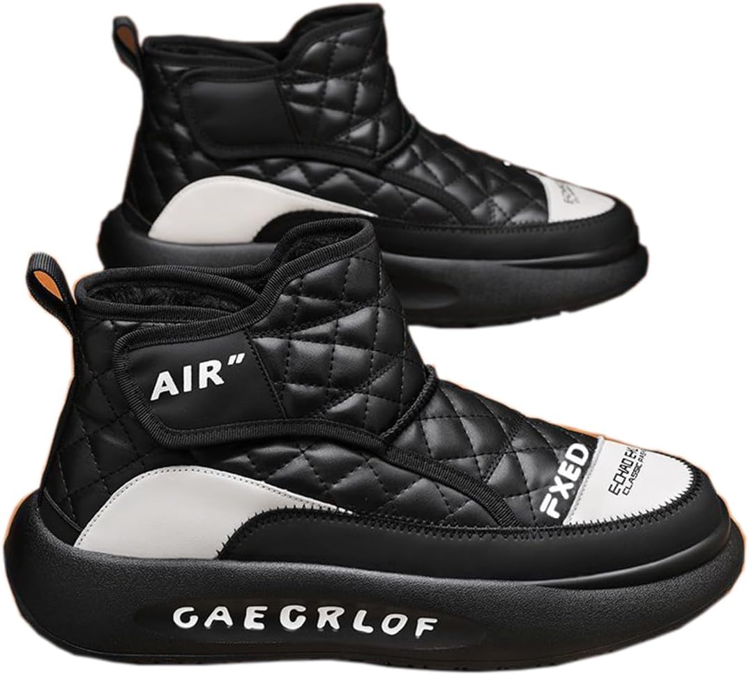 Мужские зимние снежные ботинки водонепроницаемые теплые с меховой подкладкой противоскользящие ботинки на щиколотку повседневные для прогулок на улице Zhoupulp, черный
Мужские зимние снежные ботинки водонепроницаемые теплые с меховой подкладкой противоскользящие ботинки на щиколотку повседневные для прогулок на улице Zhoupulp, черный