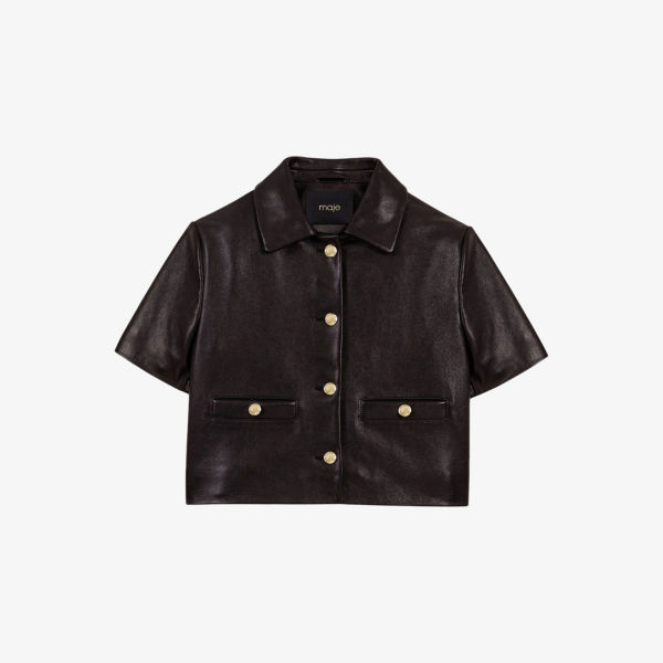 Куртка кожаная Maje, черный
Куртка кожаная Maje, черный