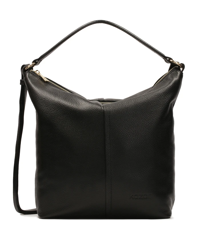 Свободная сумочка на двух ремнях. Kazar, черный
Свободная сумочка на двух ремнях. Kazar, черный