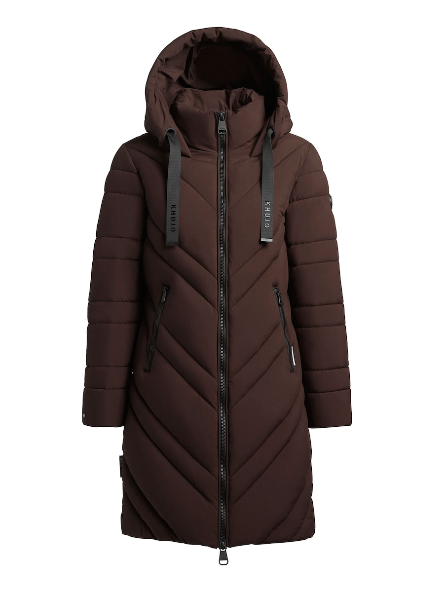 Зимнее пальто khujo Taby, темно-коричневый
Зимнее пальто khujo Taby, темно-коричневый