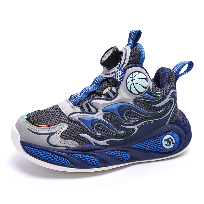 Детские баскетбольные кроссовки Kids' TONYBEAR, серо-голубой
Детские баскетбольные кроссовки Kids' TONYBEAR, серо-голубой