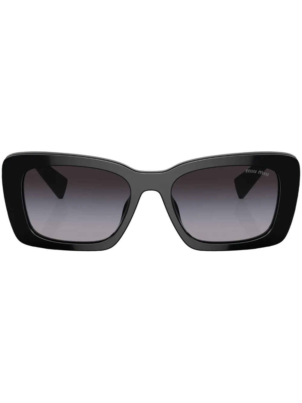 Солнцезащитные очки в квадратной оправе с логотипом Miu Miu Eyewear, черный
Солнцезащитные очки в квадратной оправе с логотипом Miu Miu Eyewear, черный