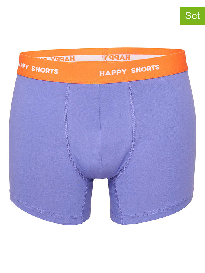 Happy Shorts Комплект из 3 штук: боксерские шорты фиолетового, черного и серого цвета
Happy Shorts Комплект из 3 штук: боксерские шорты фиолетового, черного и серого цвета