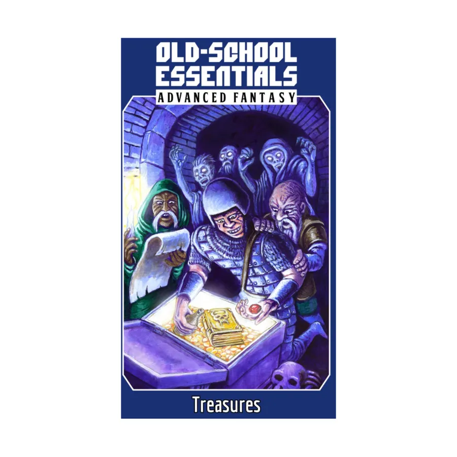 Advanced Fantasy - Treasures, Old-School Essentials, твердый переплет
Advanced Fantasy - Treasures, Old-School Essentials, твердый переплет