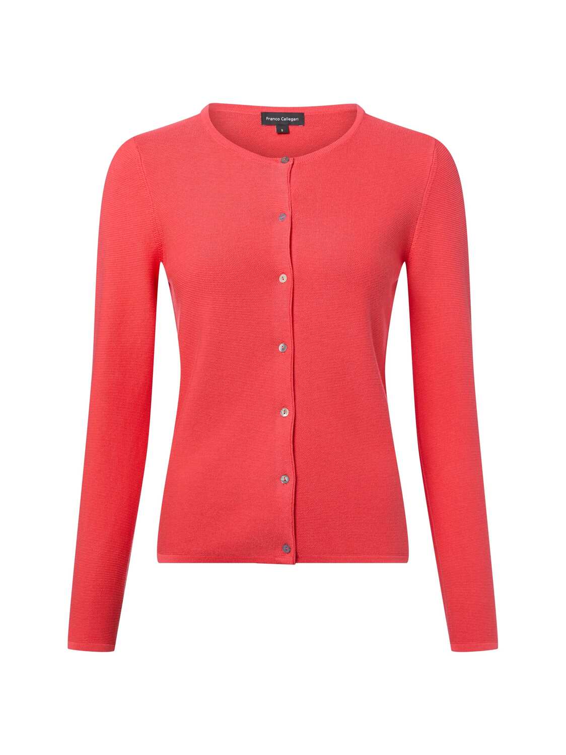 Franco Callegari Вязаный кардиган в коралловом цвете
Franco Callegari Вязаный кардиган в коралловом цвете