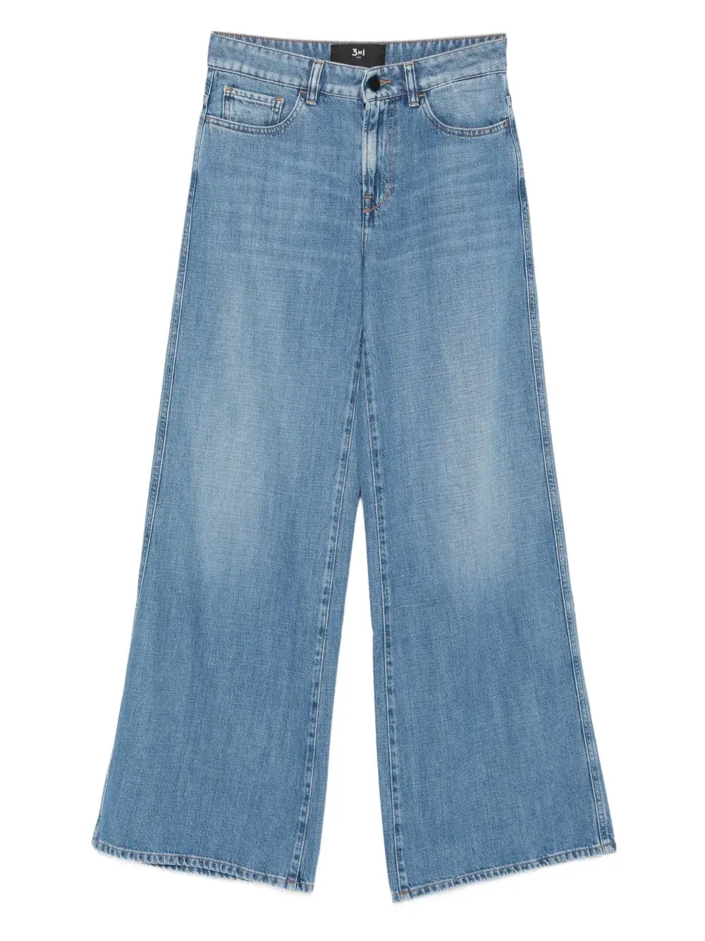 Хлопковые джинсы 3x1, синий
Хлопковые джинсы 3x1, синий