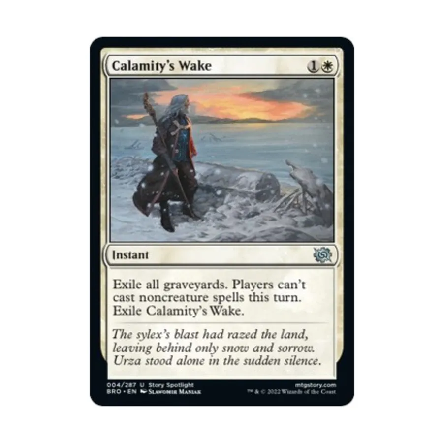 CCG Пробуждение Бедствия (U), MTG - The Brothers War
CCG Пробуждение Бедствия (U), MTG - The Brothers War