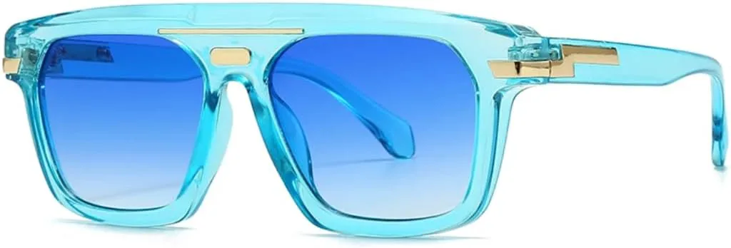 Солнцезащитные очки с защитой UV400 | Большая оправа, линзы конфетных цветов | Для женщин и мужчин, для занятий спортом на открытом воздухе и вождения DSVIGF, Cyan
Солнцезащитные очки с защитой UV400 | Большая оправа, линзы конфетных цветов | Для женщин и мужчин, для занятий спортом на открытом воздухе и вождения DSVIGF, Cyan