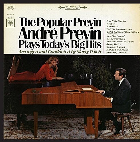 CD диск Previn, Andre: Popular Previn: Andre Previn Play's Today's Big Hits
CD диск Previn, Andre: Popular Previn: Andre Previn Play's Today's Big Hits