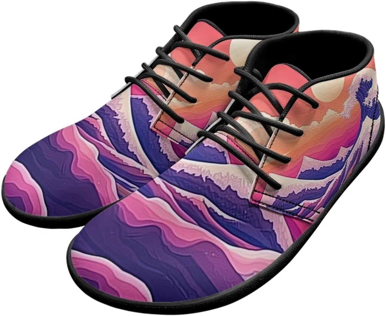 Мужские ботинки Forchrinse с принтом красивого розового неба, повседневные кроссовки, шнуровка, средние чукка-ботинки, размеры US 6-14, для офиса, работы, вечеринки, путешествий
Мужские ботинки Forchrinse с принтом красивого розового неба, повседневные кроссовки, шнуровка, средние чукка-ботинки, размеры US 6-14, для офиса, работы, вечеринки, путешествий