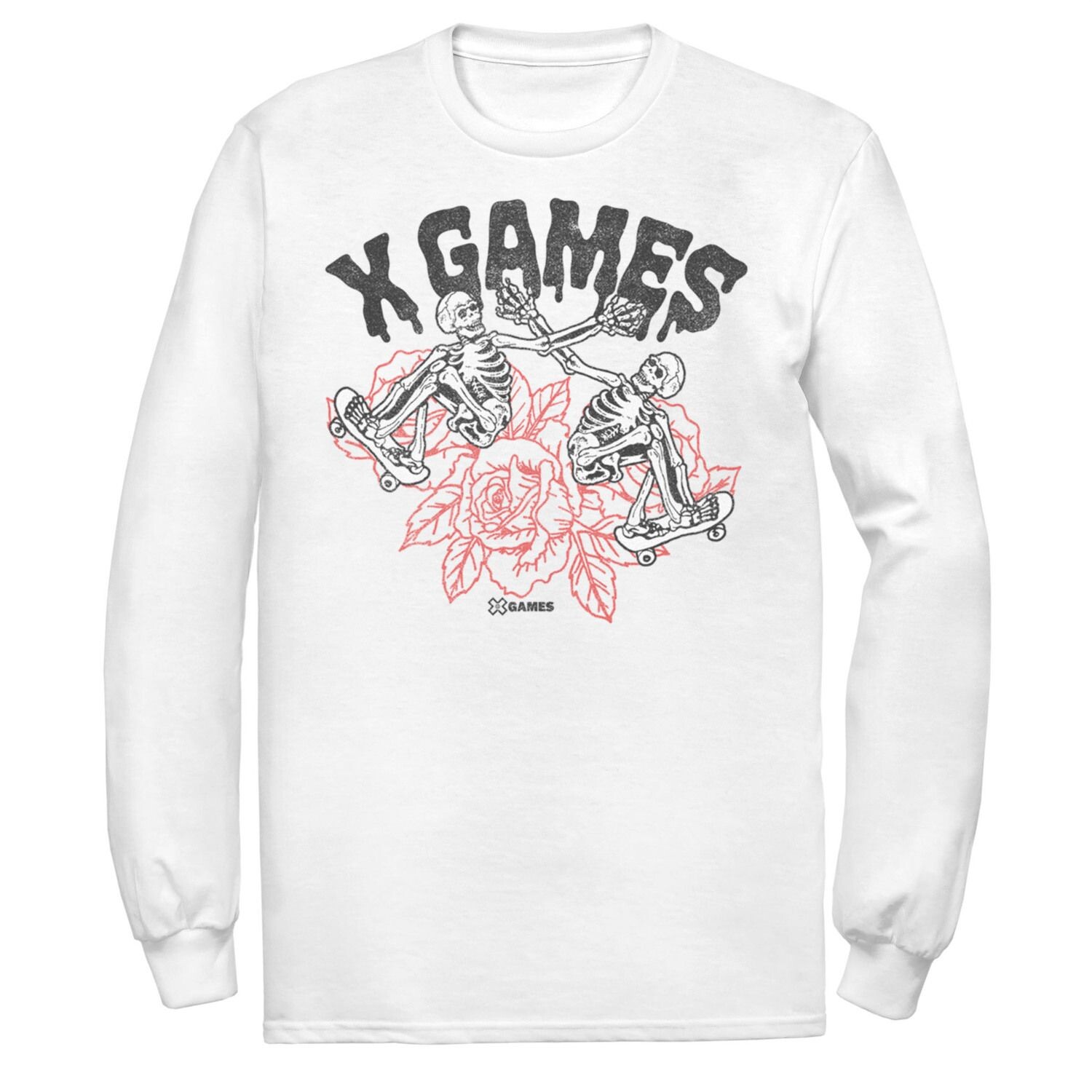 Мужская футболка ESPN X Games с цветочным принтом и скелетонами с логотипом C1 Licensed Character
Мужская футболка ESPN X Games с цветочным принтом и скелетонами с логотипом C1 Licensed Character