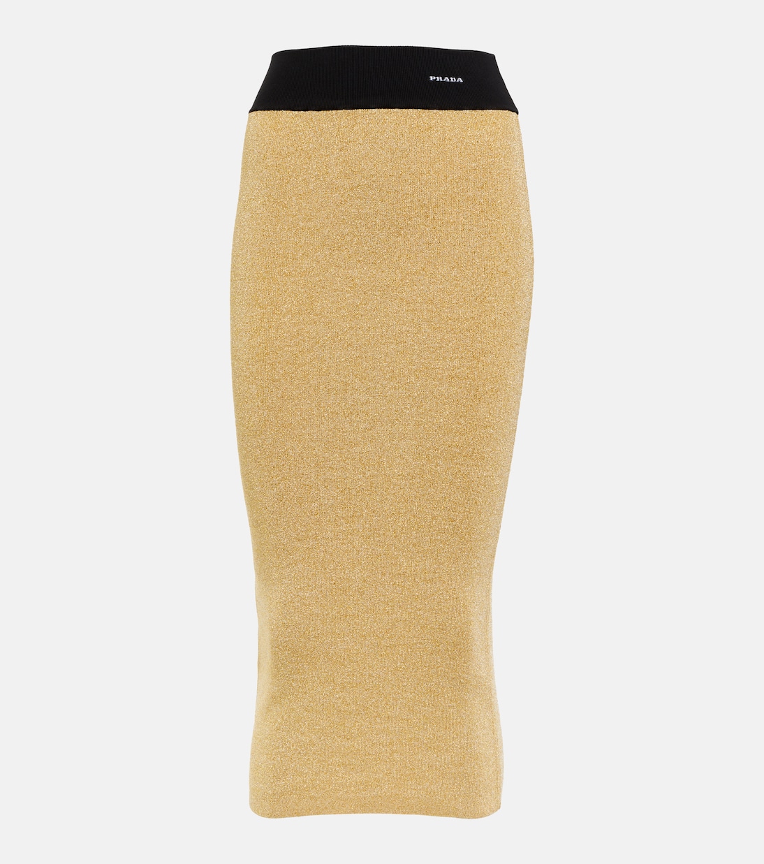 Ламе миди-юбка Prada, Oro
Ламе миди-юбка Prada, Oro