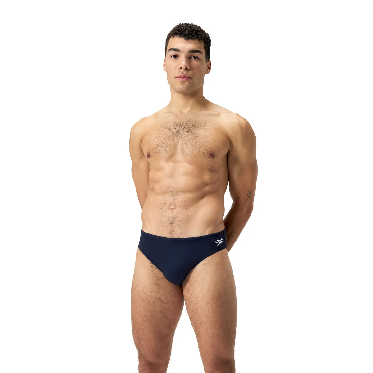 Плавки Speedo с вышитым логотипом бренда, цвет морской волны
Плавки Speedo с вышитым логотипом бренда, цвет морской волны