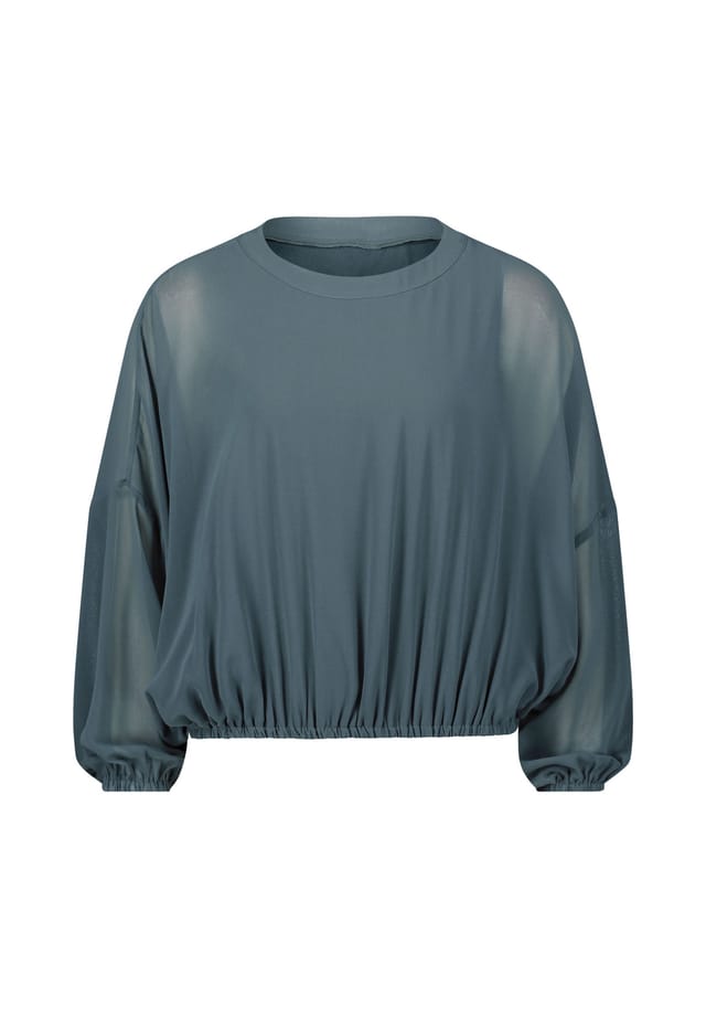 Блузка свободного кроя с круглым вырезом Vera Mont, зеленый
Блузка свободного кроя с круглым вырезом Vera Mont, зеленый