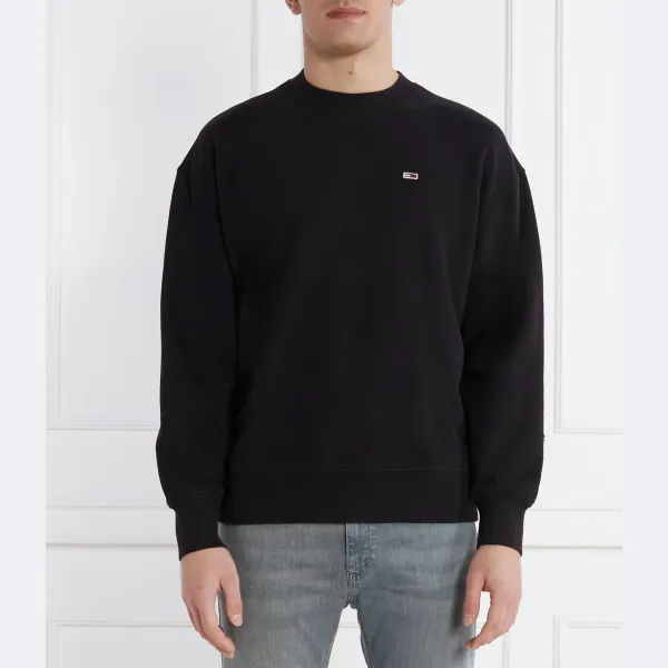 Толстовка свободного кроя с аппликацией в тон Tommy Hilfiger, черный
Толстовка свободного кроя с аппликацией в тон Tommy Hilfiger, черный