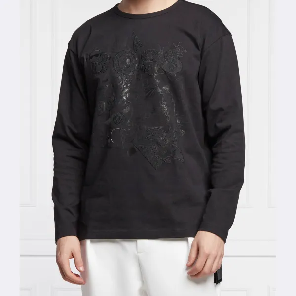 Толстовка Lotus стандартного кроя Boss, черный
Толстовка Lotus стандартного кроя Boss, черный