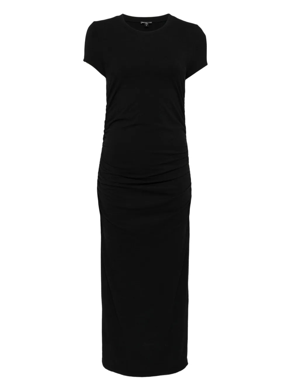 Платье-футболка со сборками James Perse, черный
Платье-футболка со сборками James Perse, черный