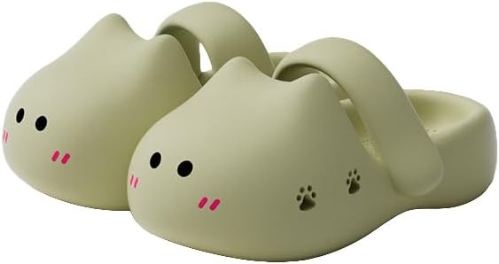 Милые тапочки с кошкой, домашние тапочки для мужчин и женщин, мультяшная кошка, для дома и улицы, с толстой подошвой, нескользящие пляжные туфли Generic, желтый
Милые тапочки с кошкой, домашние тапочки для мужчин и женщин, мультяшная кошка, для дома и улицы, с толстой подошвой, нескользящие пляжные туфли Generic, желтый