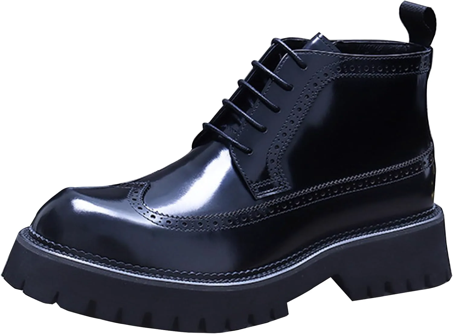 Мужские ботинки среднего каблука с брогами, натуральные кожаные ботинки до щиколотки, повседневная обувь с шнуровкой средней высоты для работы офиса на открытом воздухе HLASMSPE, черный
Мужские ботинки среднего каблука с брогами, натуральные кожаные ботинки до щиколотки, повседневная обувь с шнуровкой средней высоты для работы офиса на открытом воздухе HLASMSPE, черный