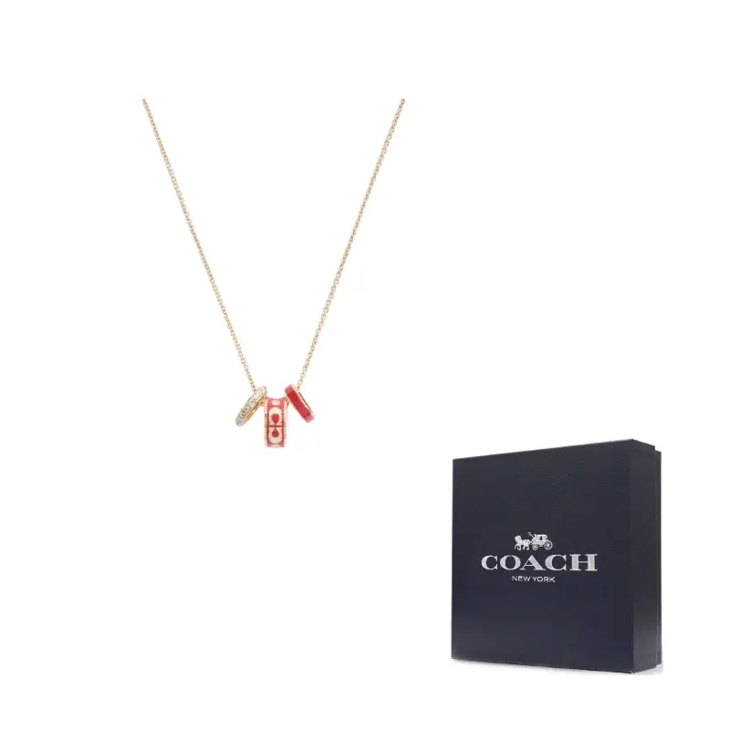 COACH Медное колье Women's Gold/Red
COACH Медное колье Women's Gold/Red
