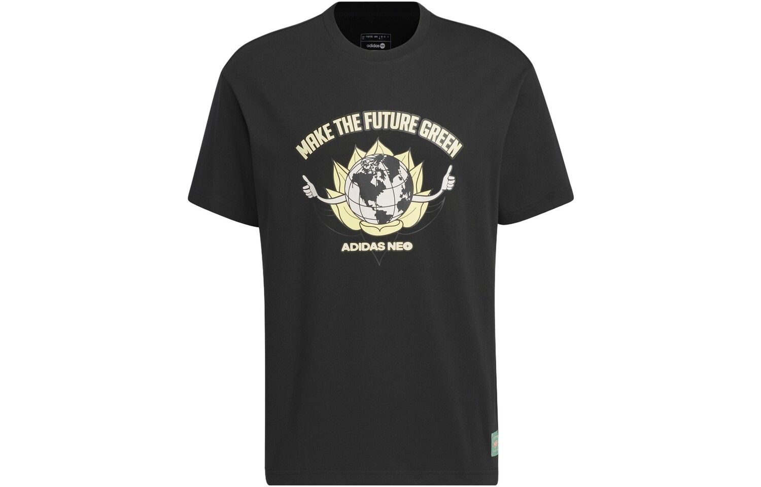 Футболка унисекс черная Adidas Neo, черный
Футболка унисекс черная Adidas Neo, черный