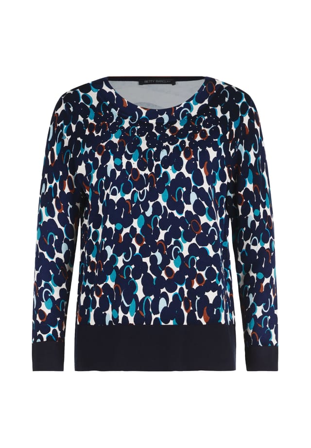 Тонкий трикотажный свитер с длинными рукавами Betty Barclay, мультиколор
Тонкий трикотажный свитер с длинными рукавами Betty Barclay, мультиколор