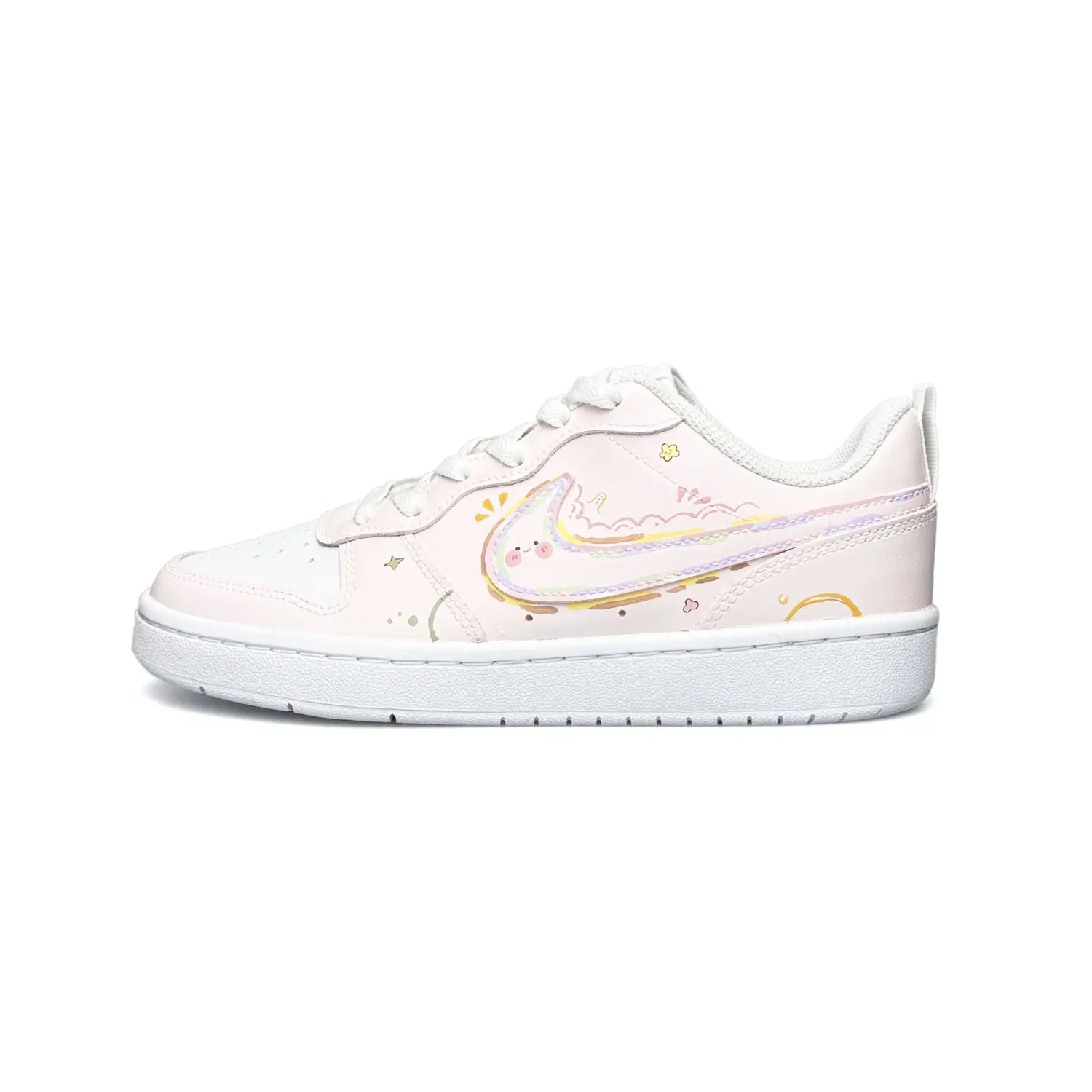 Низкие кроссовки для скейтбординга Court Borough 2 Cloud Candy Rainbow Nike, розовый
Низкие кроссовки для скейтбординга Court Borough 2 Cloud Candy Rainbow Nike, розовый
