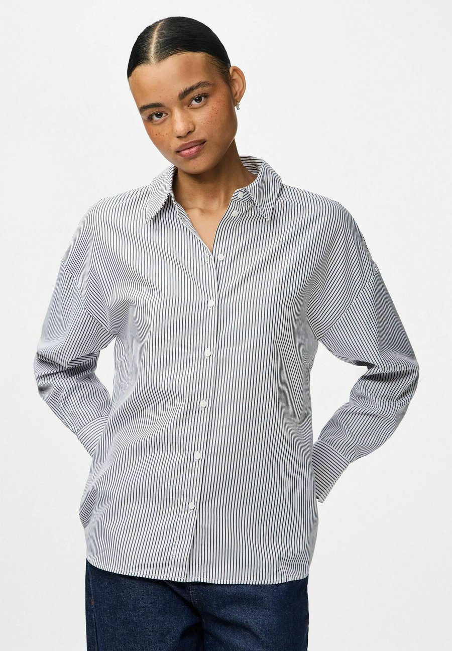 Блуза Pieces Button-down blouse, Bright White/Off-White
Блуза Pieces Button-down blouse, Bright White/Off-White