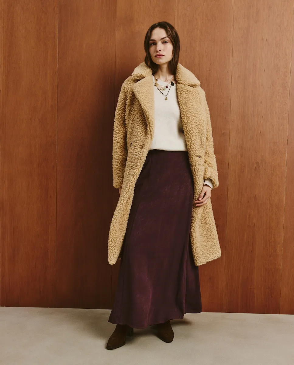 Длинное однотонное женское пальто Southern Cotton, бежевый
Длинное однотонное женское пальто Southern Cotton, бежевый