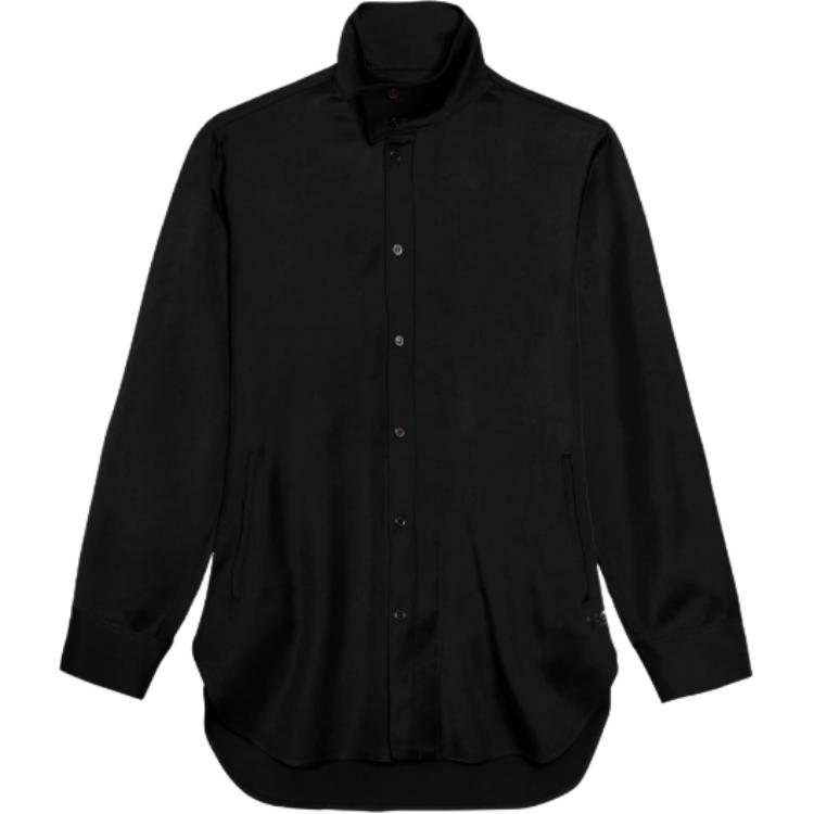 Рубашка Y 3 High neck Curved hem Shirt Y-3, черный
Рубашка Y 3 High neck Curved hem Shirt Y-3, черный