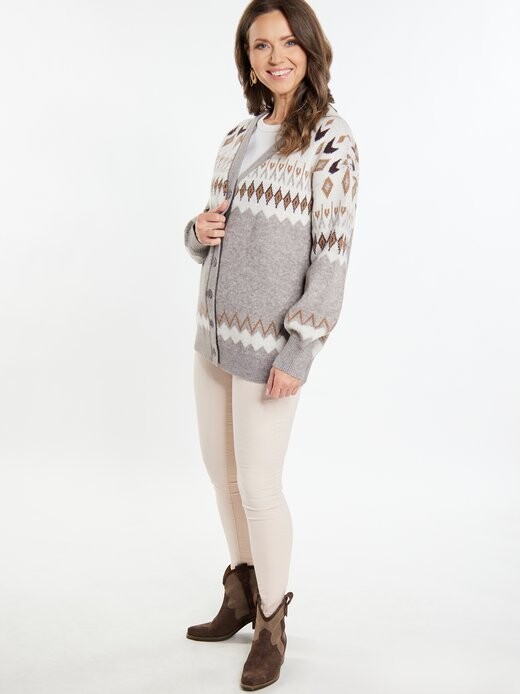 Вязаный кардиган Usha, мультиколор
Вязаный кардиган Usha, мультиколор