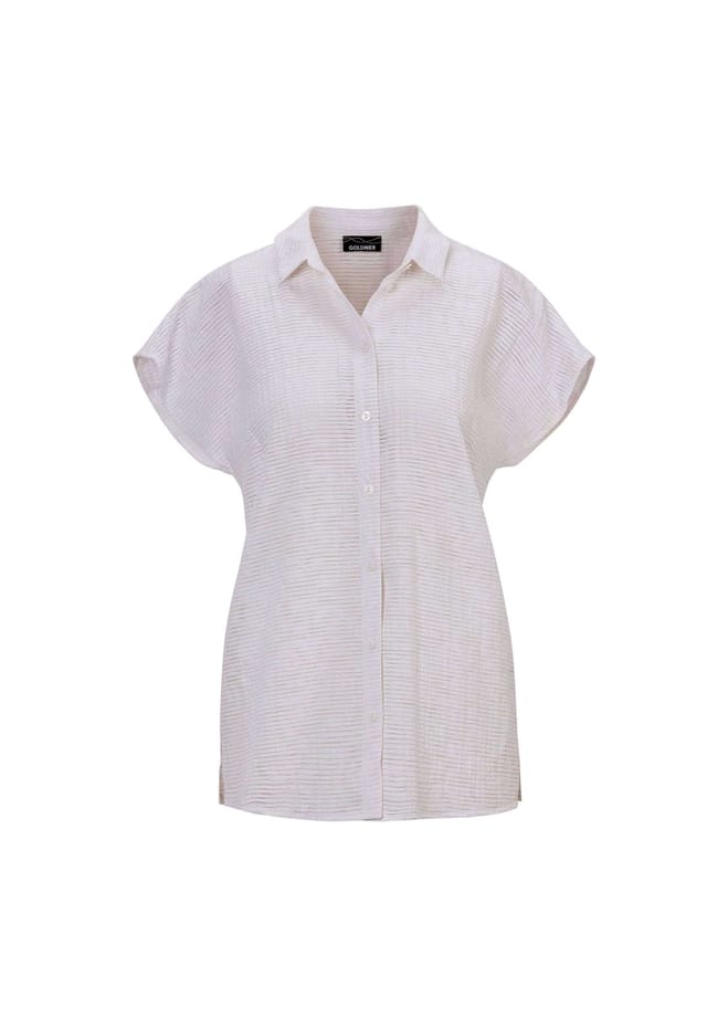 Короткий размер: блузка Burnout Goldner, белый
Короткий размер: блузка Burnout Goldner, белый