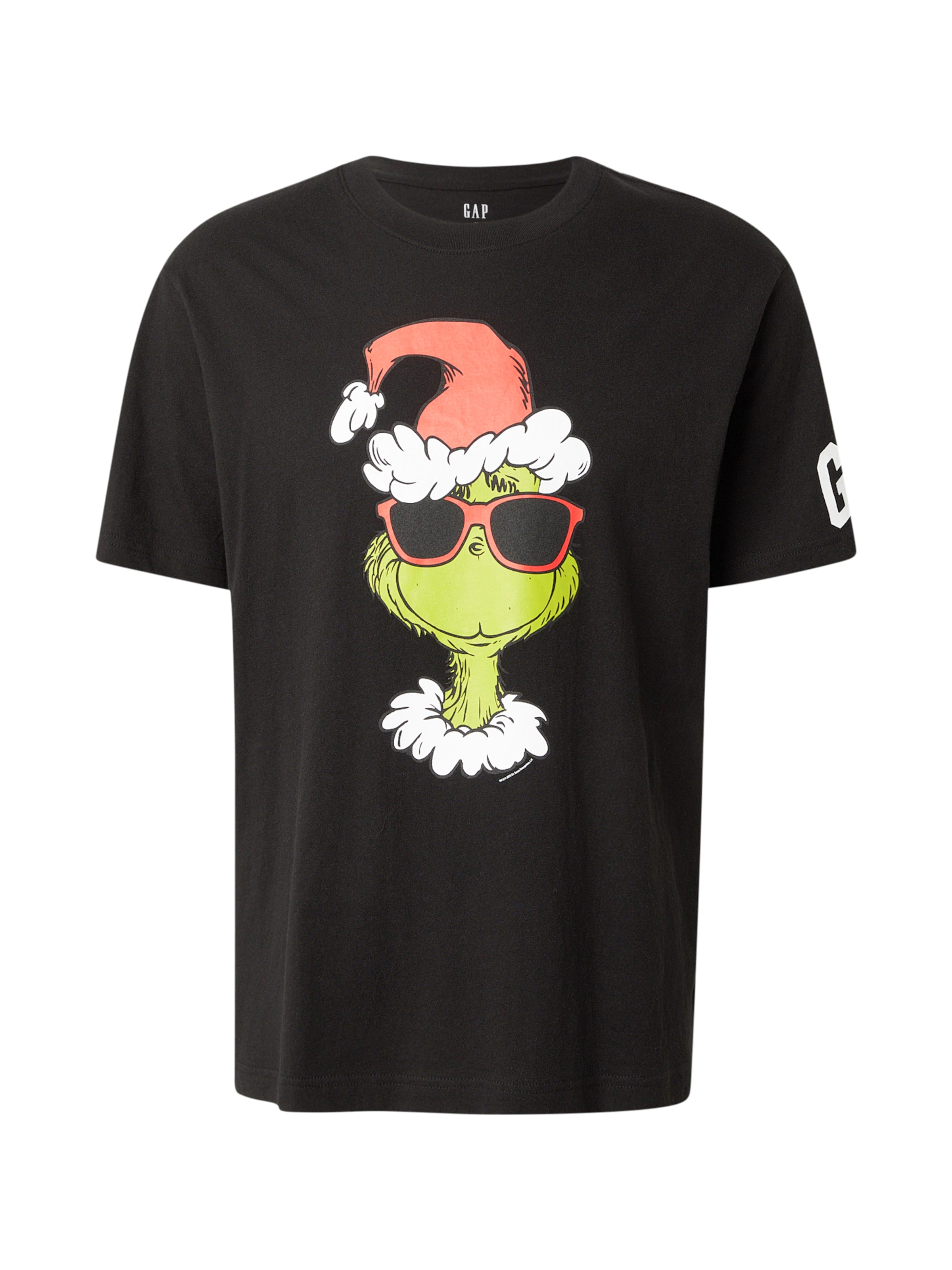 GAP Футболка 'GRINCH' в черном цвете
GAP Футболка 'GRINCH' в черном цвете