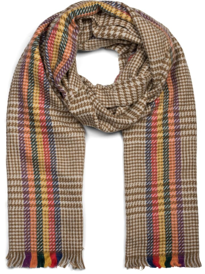 Шарф styleBREAKER, цвет hellbraun/beige 
Шарф styleBREAKER, цвет hellbraun/beige