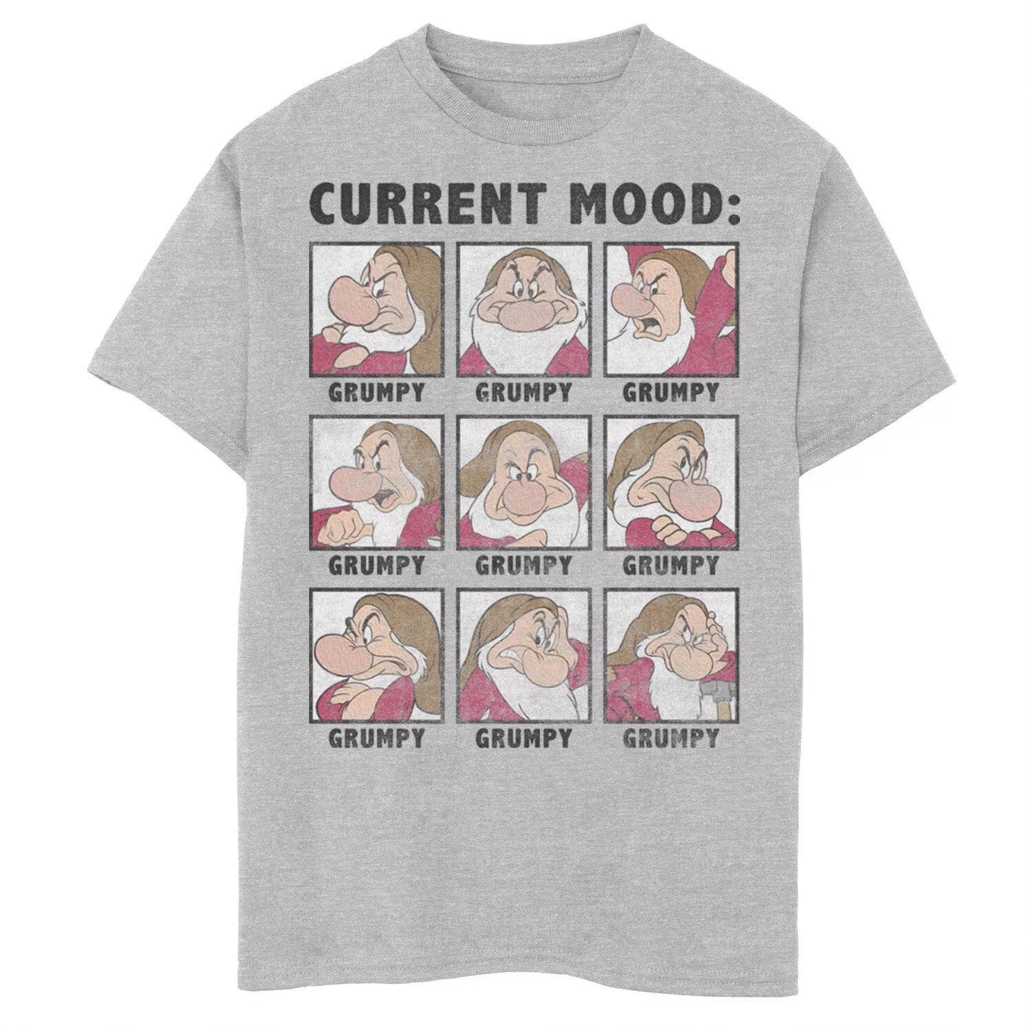 Футболка с рисунком «Белоснежка и семь гномов» для мальчиков 8–20 лет «Текущее настроение, всегда сварливое» Disney
Футболка с рисунком «Белоснежка и семь гномов» для мальчиков 8–20 лет «Текущее настроение, всегда сварливое» Disney