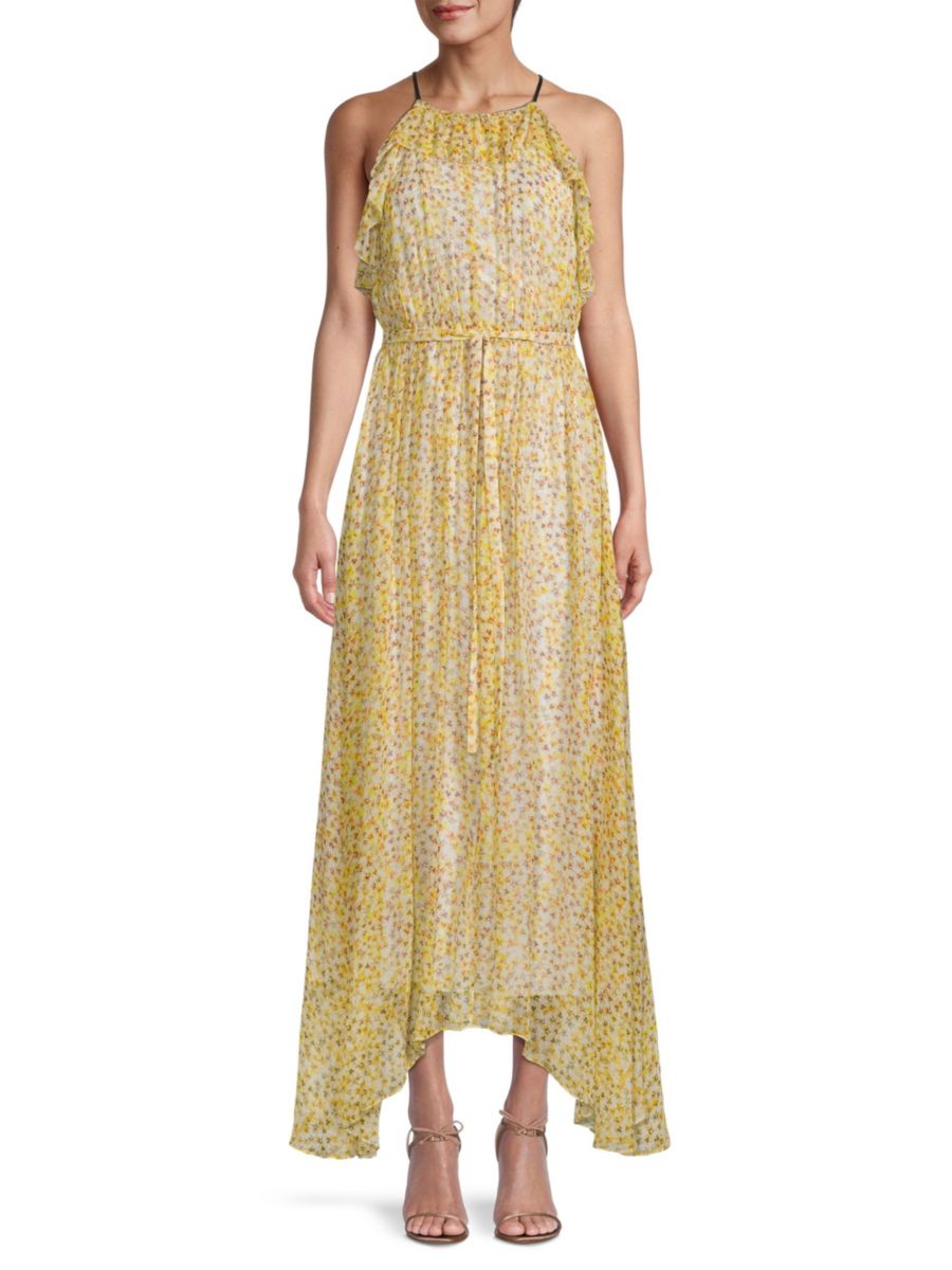Шелковое платье макси с цветочным принтом Jason Wu, цвет Lemon
Шелковое платье макси с цветочным принтом Jason Wu, цвет Lemon