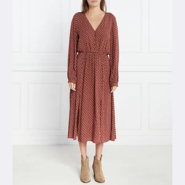 Платье мульти-кари Pepe Jeans London, бургунди
Платье мульти-кари Pepe Jeans London, бургунди