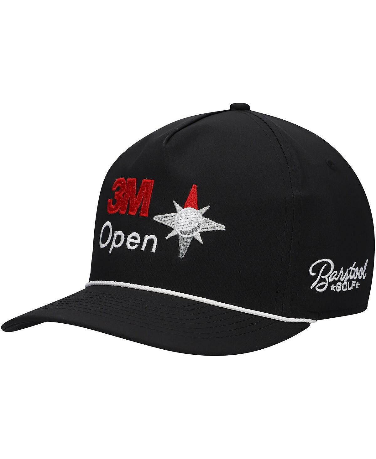 Мужская черная кепка 3M с открытой веревкой Snapback Barstool Golf
Мужская черная кепка 3M с открытой веревкой Snapback Barstool Golf