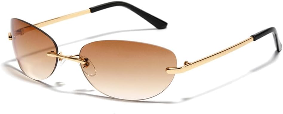 Солнцезащитные очки в стиле стимпанк без оправы, модные женские очки в стиле Y2k, мужские солнцезащитные очки в стиле панк, очки унисекс для активного отдыха, защита от ультрафиолета UV400 KTUCN, Tea
Солнцезащитные очки в стиле стимпанк без оправы, модные женские очки в стиле Y2k, мужские солнцезащитные очки в стиле панк, очки унисекс для активного отдыха, защита от ультрафиолета UV400 KTUCN, Tea