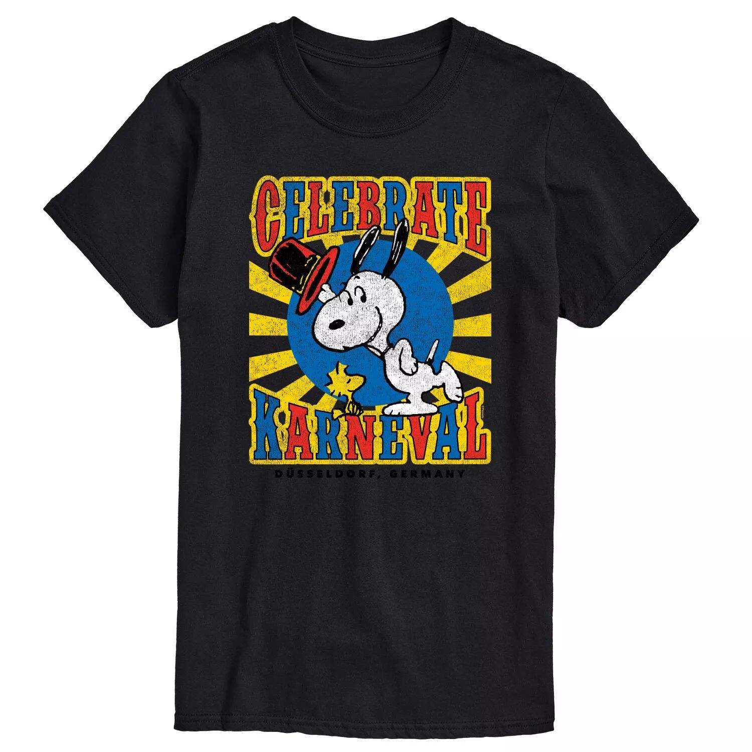 Футболка Big & Tall Peanuts Karneval с рисунком Snoopy Licensed Character, черный
Футболка Big & Tall Peanuts Karneval с рисунком Snoopy Licensed Character, черный