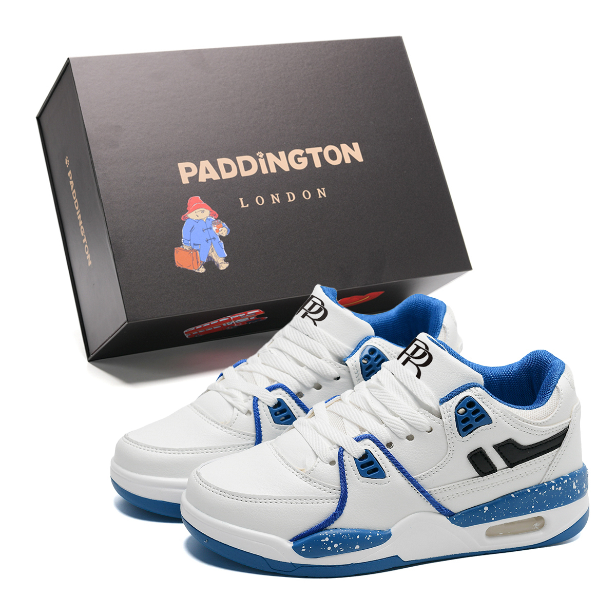Paddington Bears Износостойкие и легкие низкие скейтерские кроссовки унисекс бело-голубые, цвет White Blue
Paddington Bears Износостойкие и легкие низкие скейтерские кроссовки унисекс бело-голубые, цвет White Blue