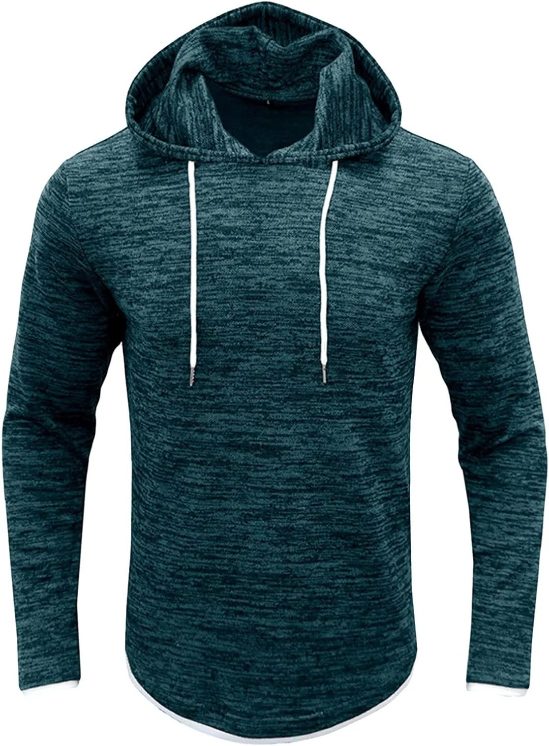 Мужской легкий худи с длинными рукавами и кулиской
Мужской легкий худи с длинными рукавами и кулиской