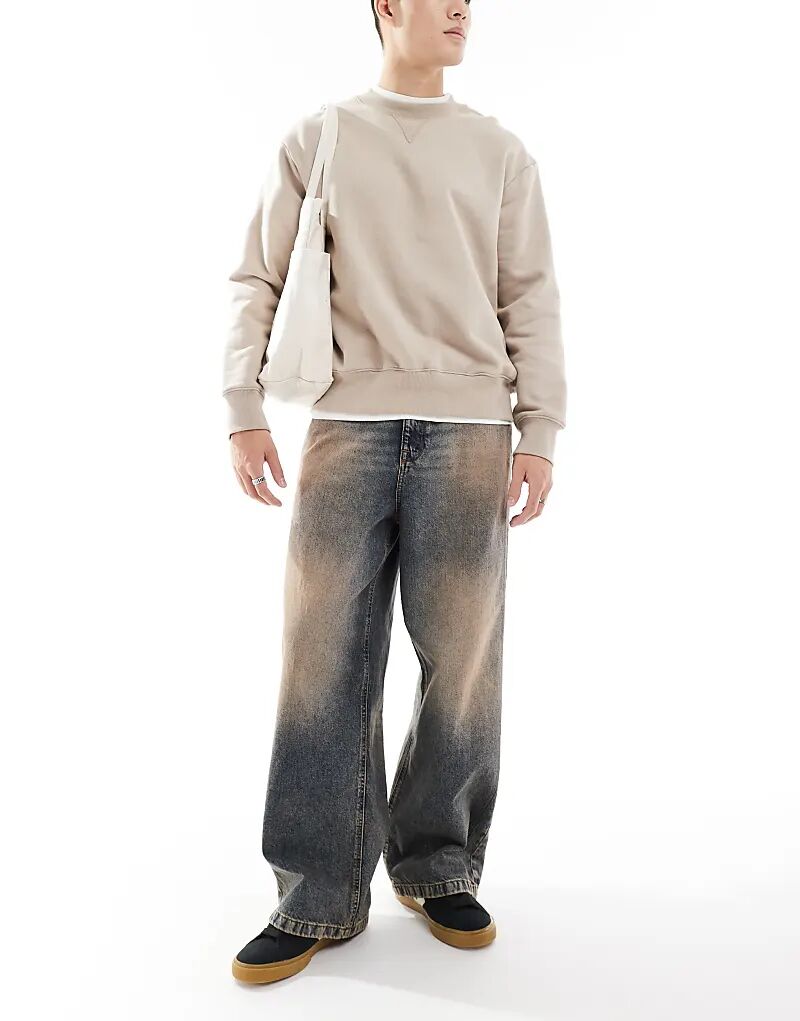 Очень мешковатые джинсы с оттенком в сине-голубой цвет ASOS DESIGN
Очень мешковатые джинсы с оттенком в сине-голубой цвет ASOS DESIGN