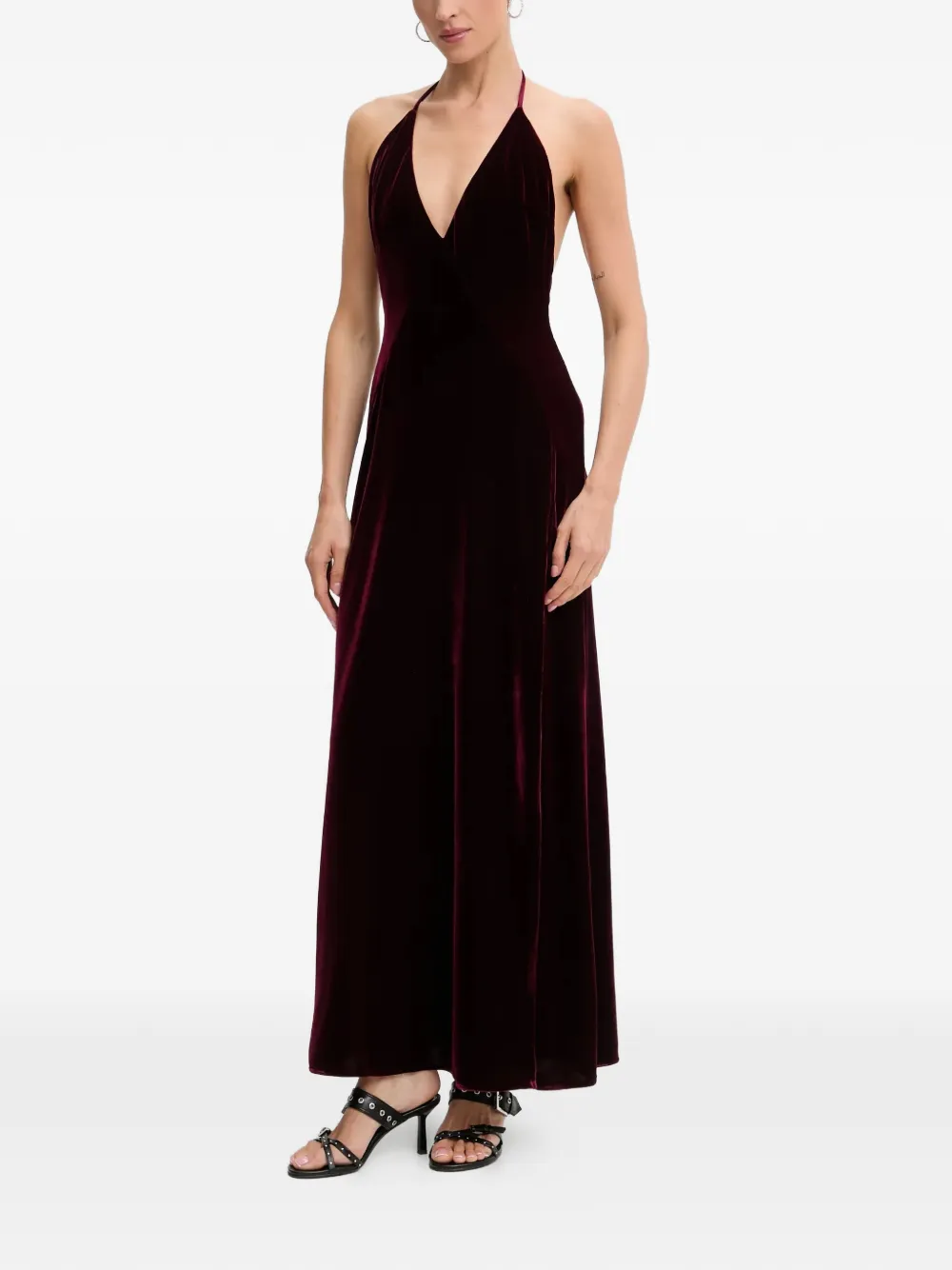 Макси-платье Yve с боковым разрезом Bardot, красный
Макси-платье Yve с боковым разрезом Bardot, красный