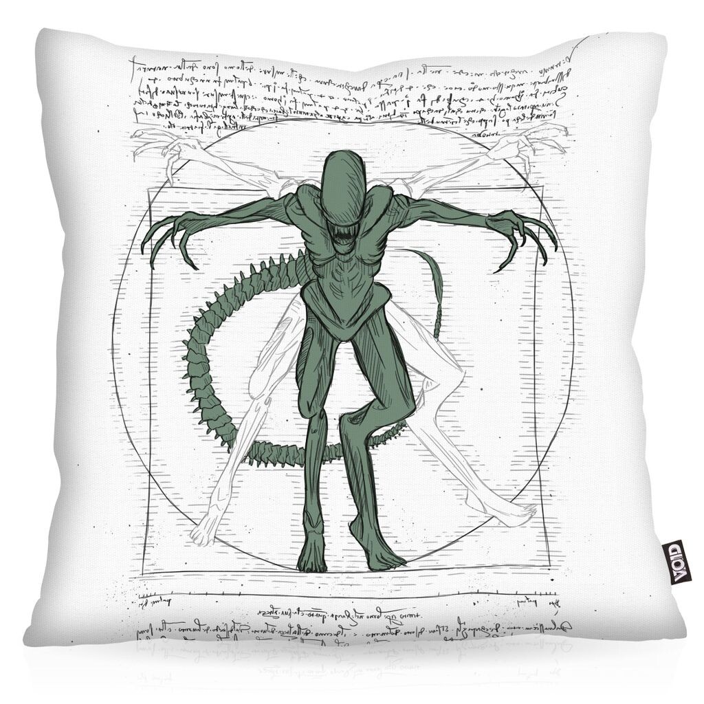 Чехол на подушку VOID Vitruvian Xenomorph, чехол для подушки из полиэстера, водонепроницаемый для улицы, Ripley Alien Monster, размер подушки: 80 x 80 см, цвет подушки: белый
Чехол на подушку VOID Vitruvian Xenomorph, чехол для подушки из полиэстера, водонепроницаемый для улицы, Ripley Alien Monster, размер подушки: 80 x 80 см, цвет подушки: белый