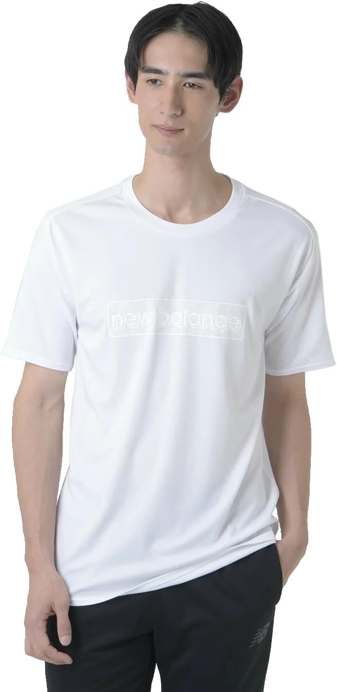 Мужская футбольная тренировочная футболка New Balance AMT45218 с коротким рукавом и линейным логотипом, белый
Мужская футбольная тренировочная футболка New Balance AMT45218 с коротким рукавом и линейным логотипом, белый